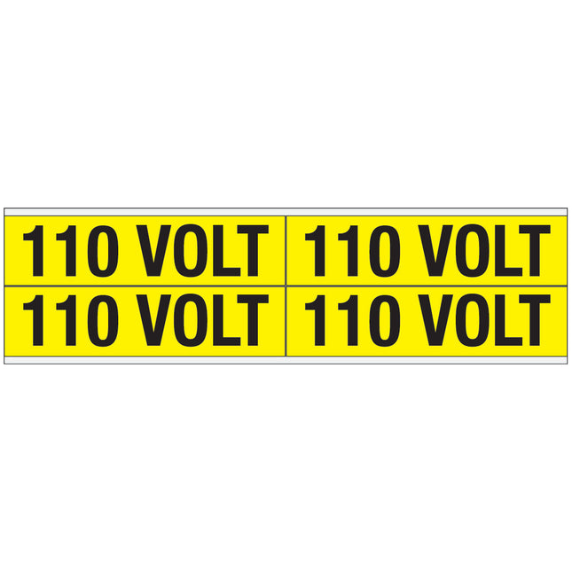 Conduit  Voltage Markers  110 VOLT