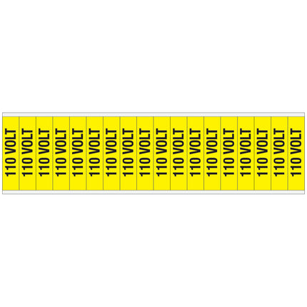 Conduit  Voltage Markers  110 VOLT