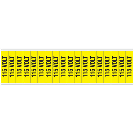 Conduit  Voltage Markers  115 VOLT