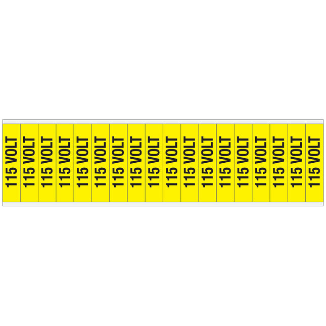Conduit  Voltage Markers  115 VOLT