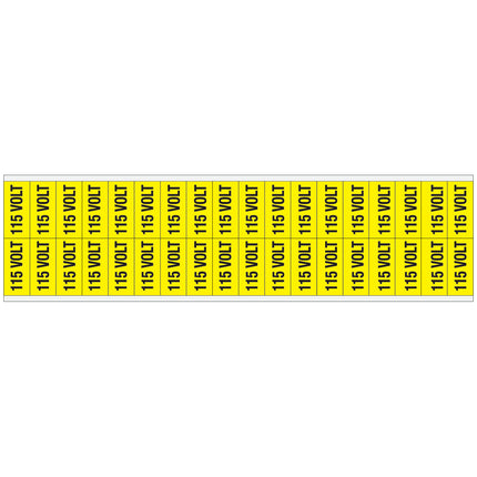 Conduit  Voltage Markers  115 VOLT