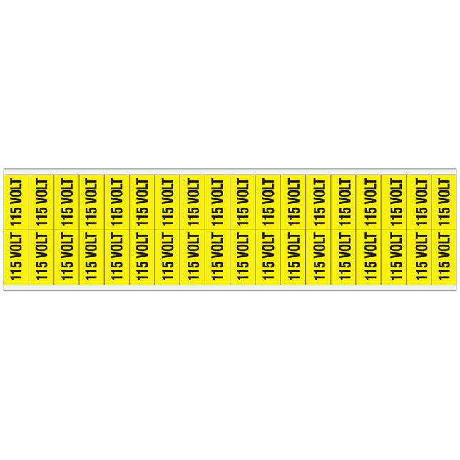 Conduit  Voltage Markers  115 VOLT