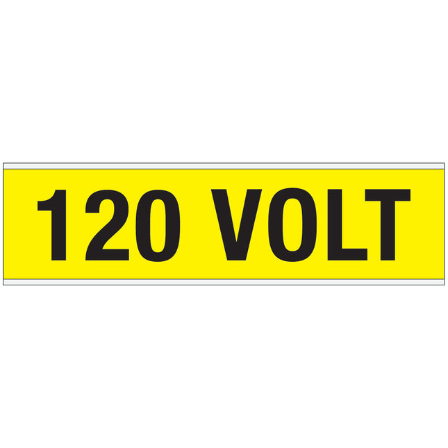 Conduit  Voltage Markers  120 VOLT