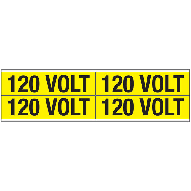 Conduit  Voltage Markers  120 VOLT