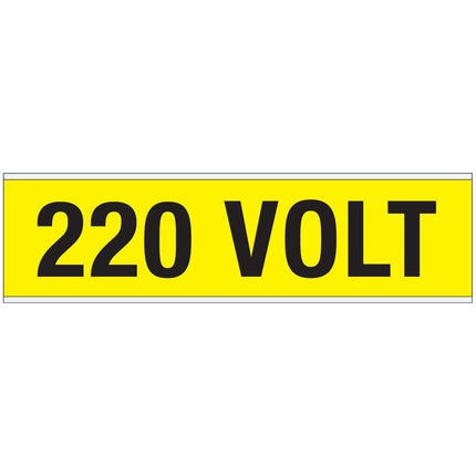 Conduit  Voltage Markers  220 VOLT