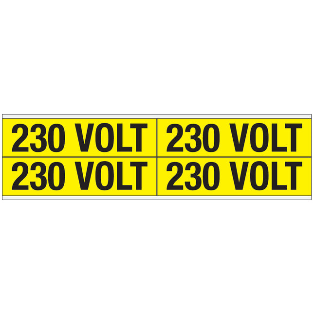 Conduit  Voltage Markers  230 VOLT