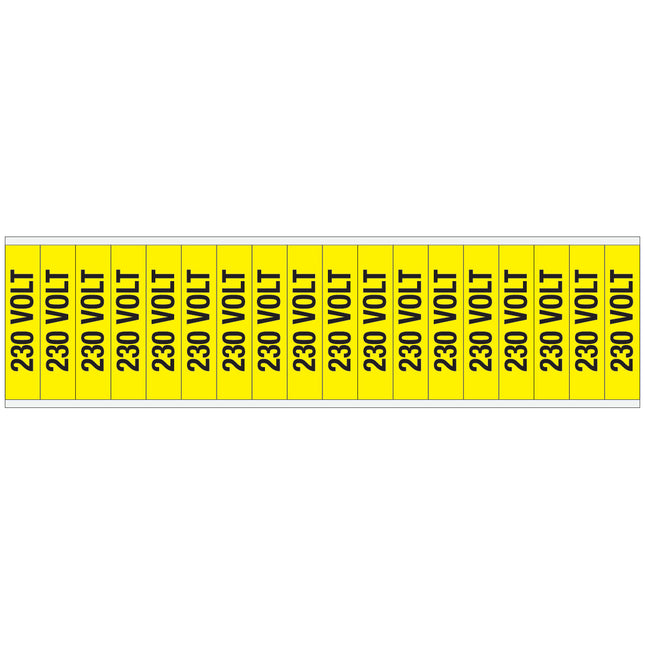 Conduit  Voltage Markers  230 VOLT
