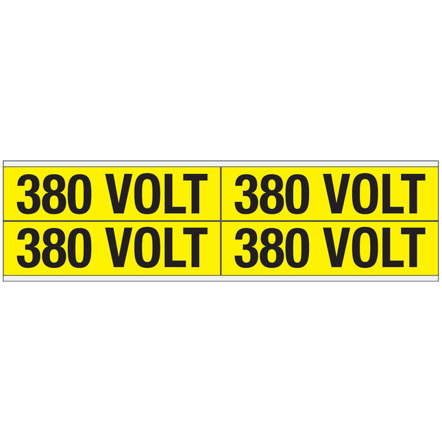 Conduit  Voltage Markers  380 VOLT