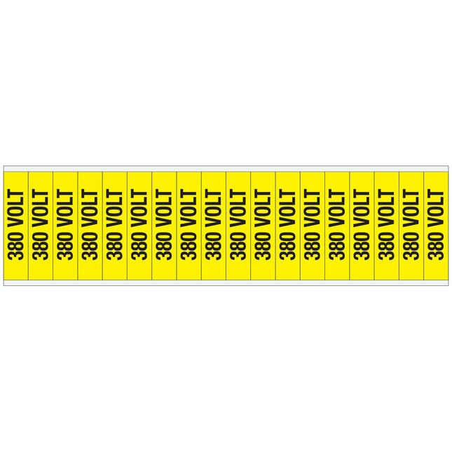 Conduit  Voltage Markers  380 VOLT