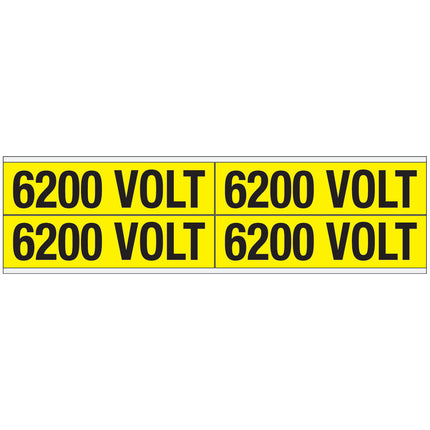 Conduit  Voltage Markers  6200 VOLT