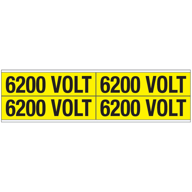 Conduit  Voltage Markers  6200 VOLT