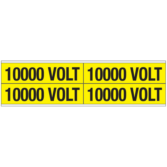Conduit  Voltage Markers  10000 VOLT