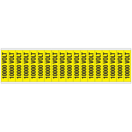 Conduit  Voltage Markers  10000 VOLT