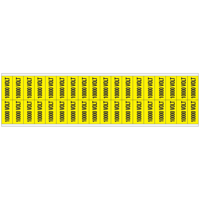 Conduit  Voltage Markers  10000 VOLT