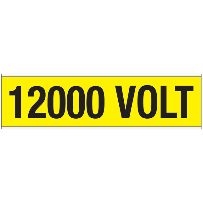 Conduit  Voltage Markers  12000 VOLT