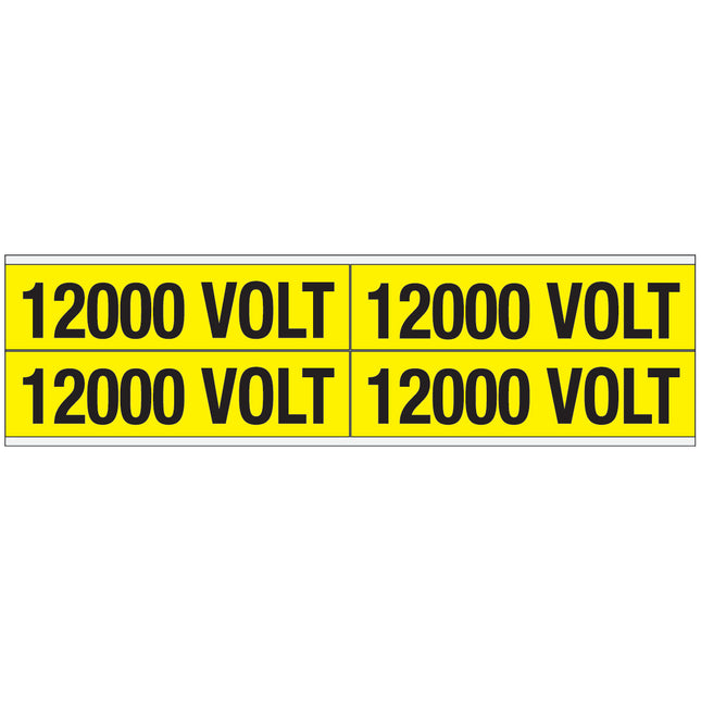 Conduit  Voltage Markers  12000 VOLT