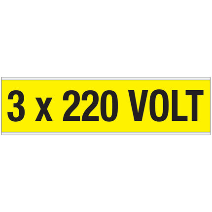 Conduit  Voltage Markers  220 VOLT