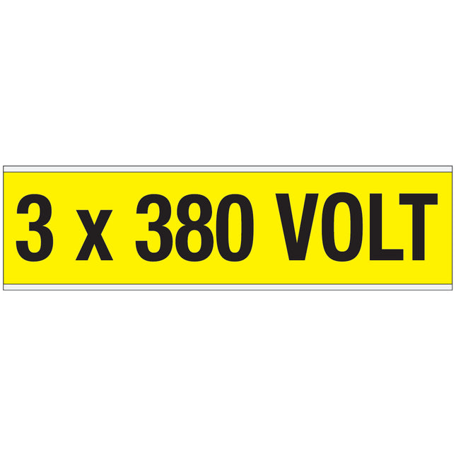 Conduit  Voltage Markers  380 VOLT