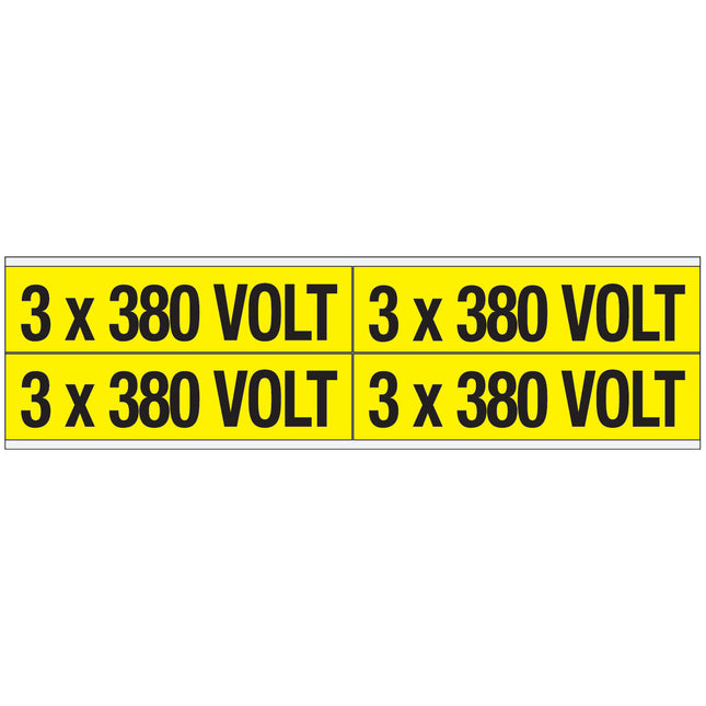 Conduit  Voltage Markers  380 VOLT