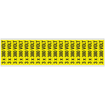 Conduit  Voltage Markers  380 VOLT