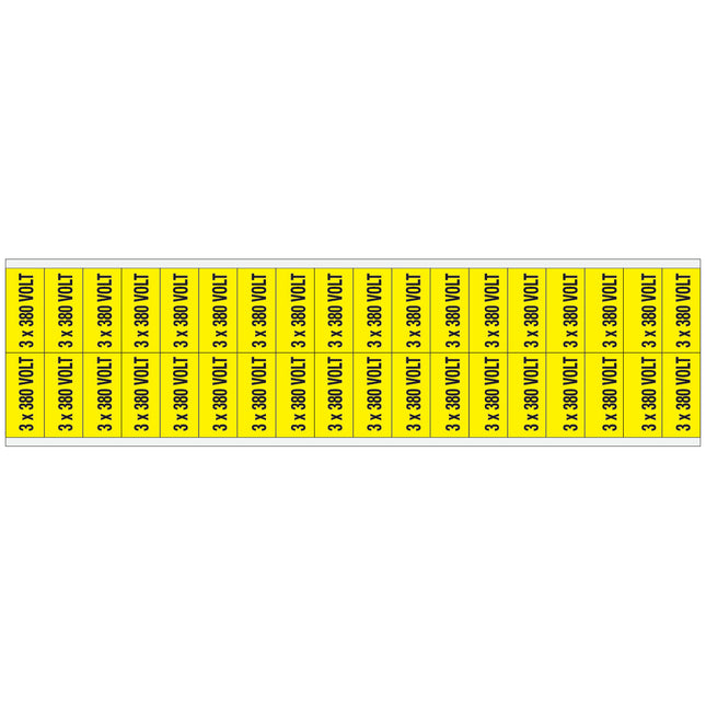 Conduit  Voltage Markers  380 VOLT