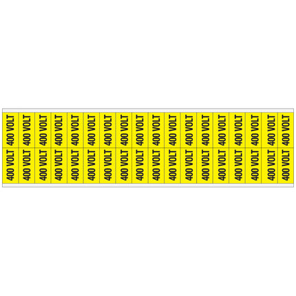 Conduit  Voltage Markers  400 VOLT