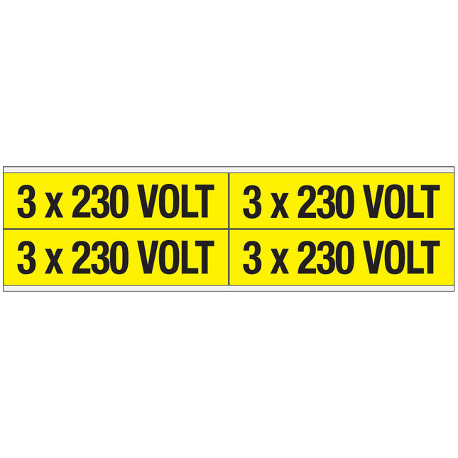 Conduit  Voltage Markers  230 V