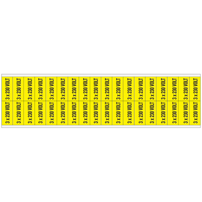 Conduit  Voltage Markers  230 V