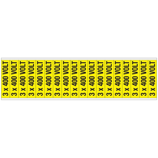 Conduit  Voltage Markers  400 V