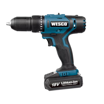 Screwdriver and Impact Drill - 2 batteries charger 18V 1/2 Inch Battery