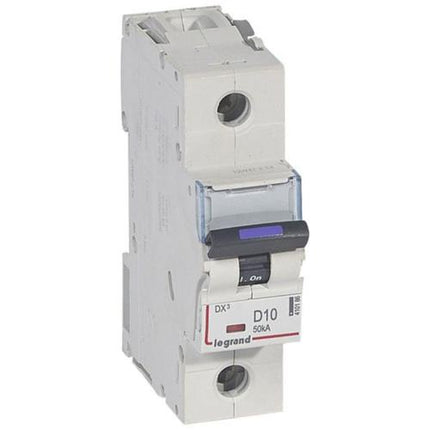 410186Legrandقاطع دارة Legrand DX3 أحادي القطب 10A منحنى D