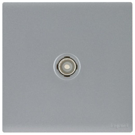 MEC41021SLLegrandمقبس طرفي تلفزيوني أنثوي Obria فضي غامق MEC41021SL