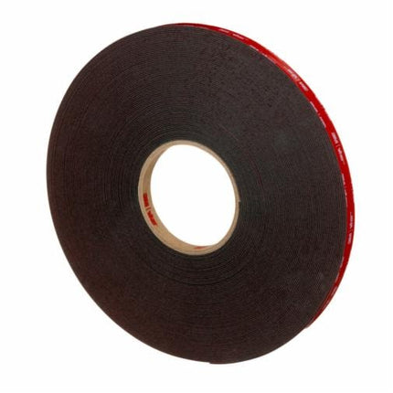 000680607598563Mشريط 3M VHB LVO-060BF الأسود رغوي لاصق 1/2 بوصة