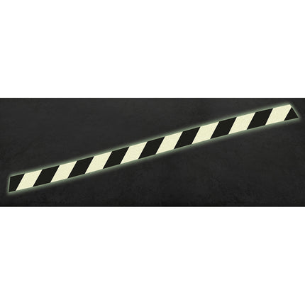 Photoluminescent Antislipd Strips  Aluminium High intensity  Striped
