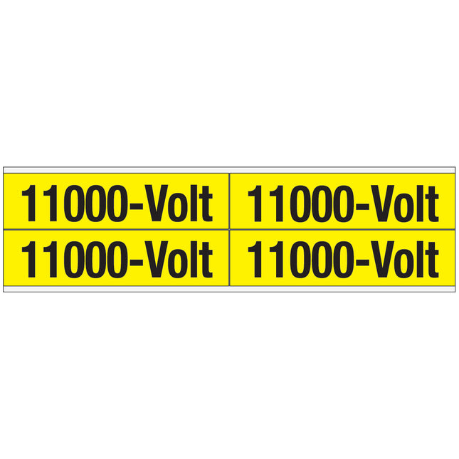 Conduit  Voltage Markers  11000 VOLT