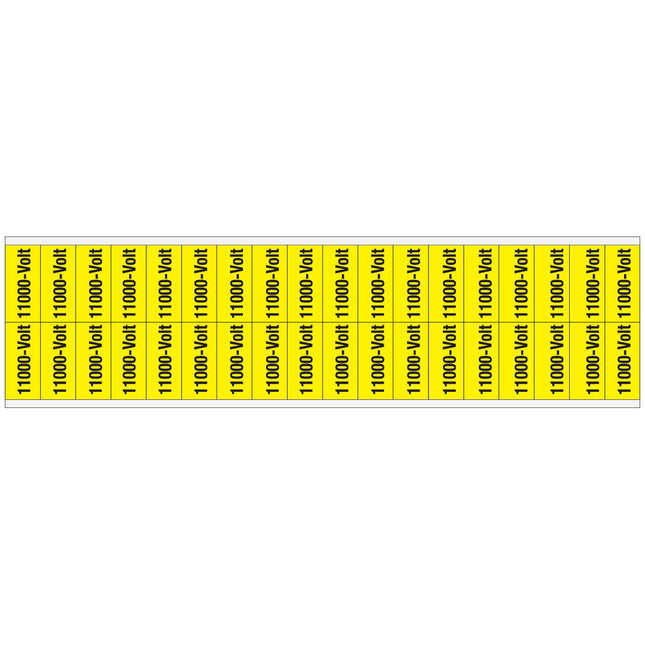 Conduit  Voltage Markers  11000 VOLT