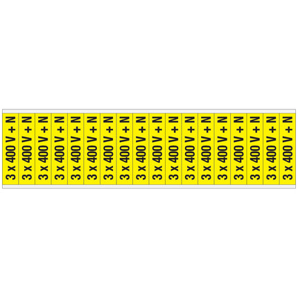 Conduit  Voltage Markers  400 V  N