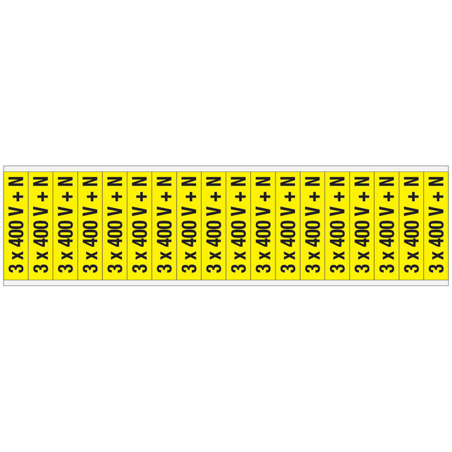 Conduit  Voltage Markers  400 V  N