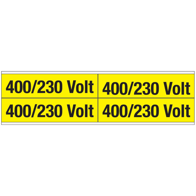 Conduit  Voltage Markers  400 230 VOLT
