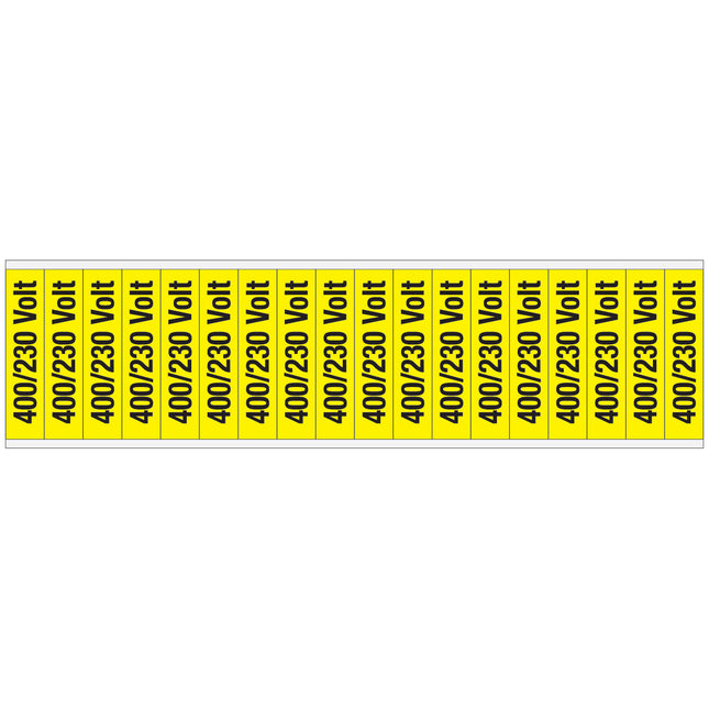 Conduit  Voltage Markers  400 230 VOLT