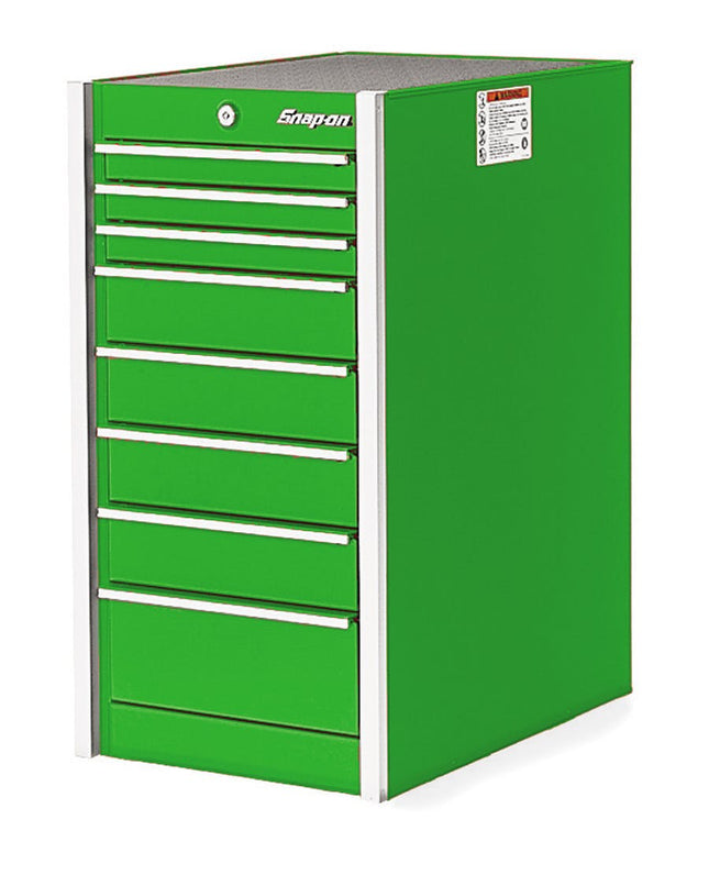 KRL1011APJJSnap-Onسناب أون خزانة نهاية ثماني الأدراج خضراء قصوى