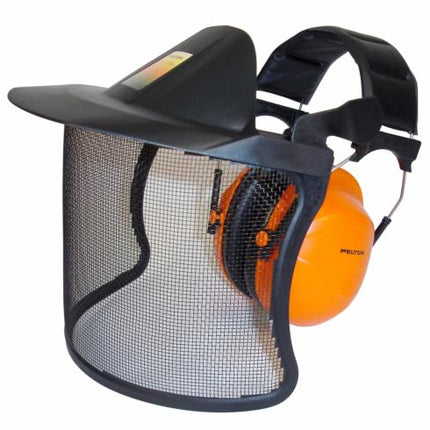 70001038373Mنظام حماية الوجه 3M Brush Defender مع غطاء الأذن H31A