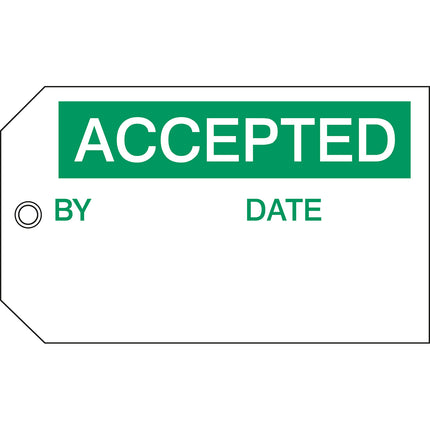Quality  Material Control Tags