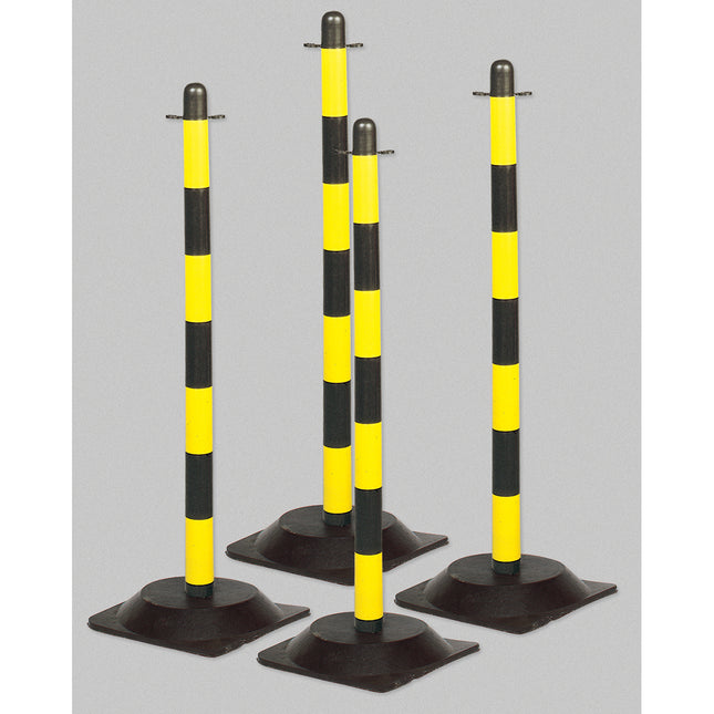 Post and Rubber Base