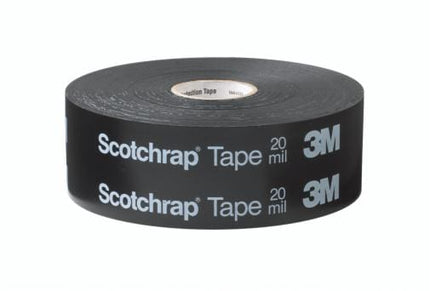 000540074280223Mشريط حماية من التآكل من 3M Scotchrap الفينيل 51 أسود