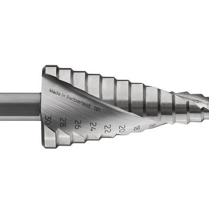 Bosch Tools,2608597520,Step Drill Bit HSS-TiN | 6-30x10x100mm -13 diameters