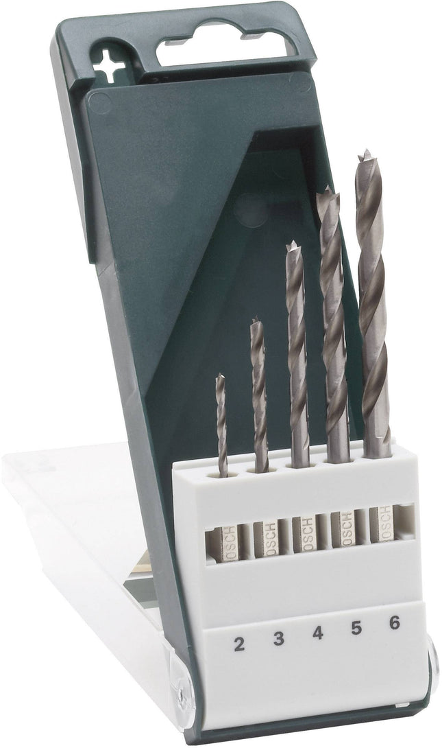 Bosch Tools,2609255326,Wood Drill Bit Set 2/3/4/5/6mm 5pcs