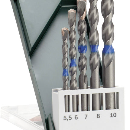 Bosch Tools,2609255417,DIY Concrete Drill Bit Set 5/6/8/10mm 5pcs