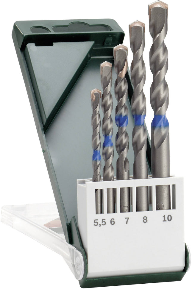 Bosch Tools,2609255417,DIY Concrete Drill Bit Set 5/6/8/10mm 5pcs