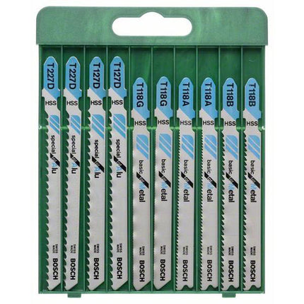 JSB Set Special for Aluminum, Basic for Metal 10pcs